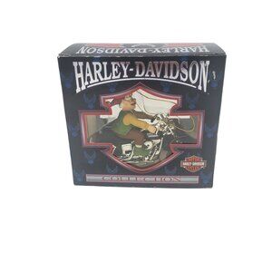 Harley Davidson Christmas Ornament Motorcycle Elf